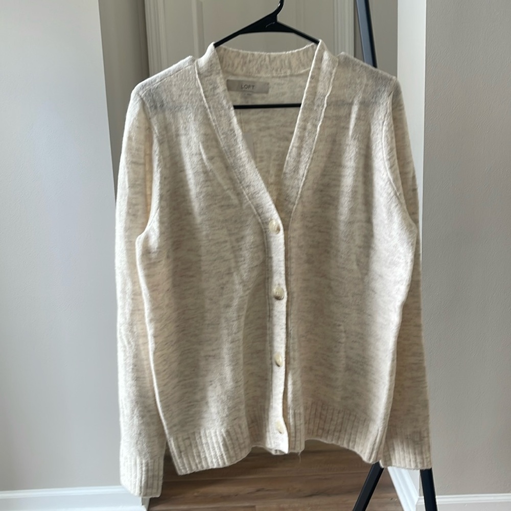 LOFT Button Down Cardigan